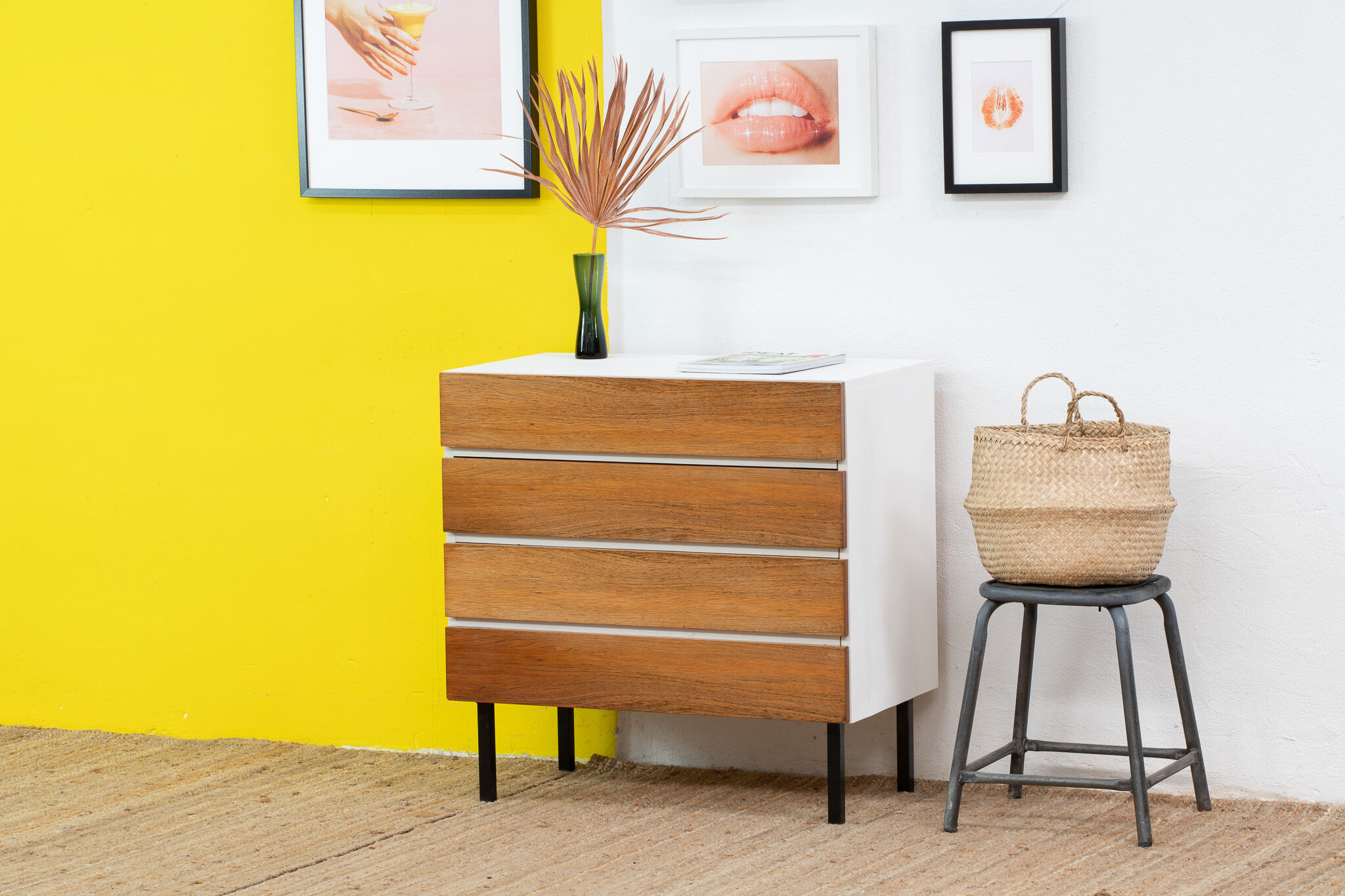 Vintage scandinavian chest of drawers