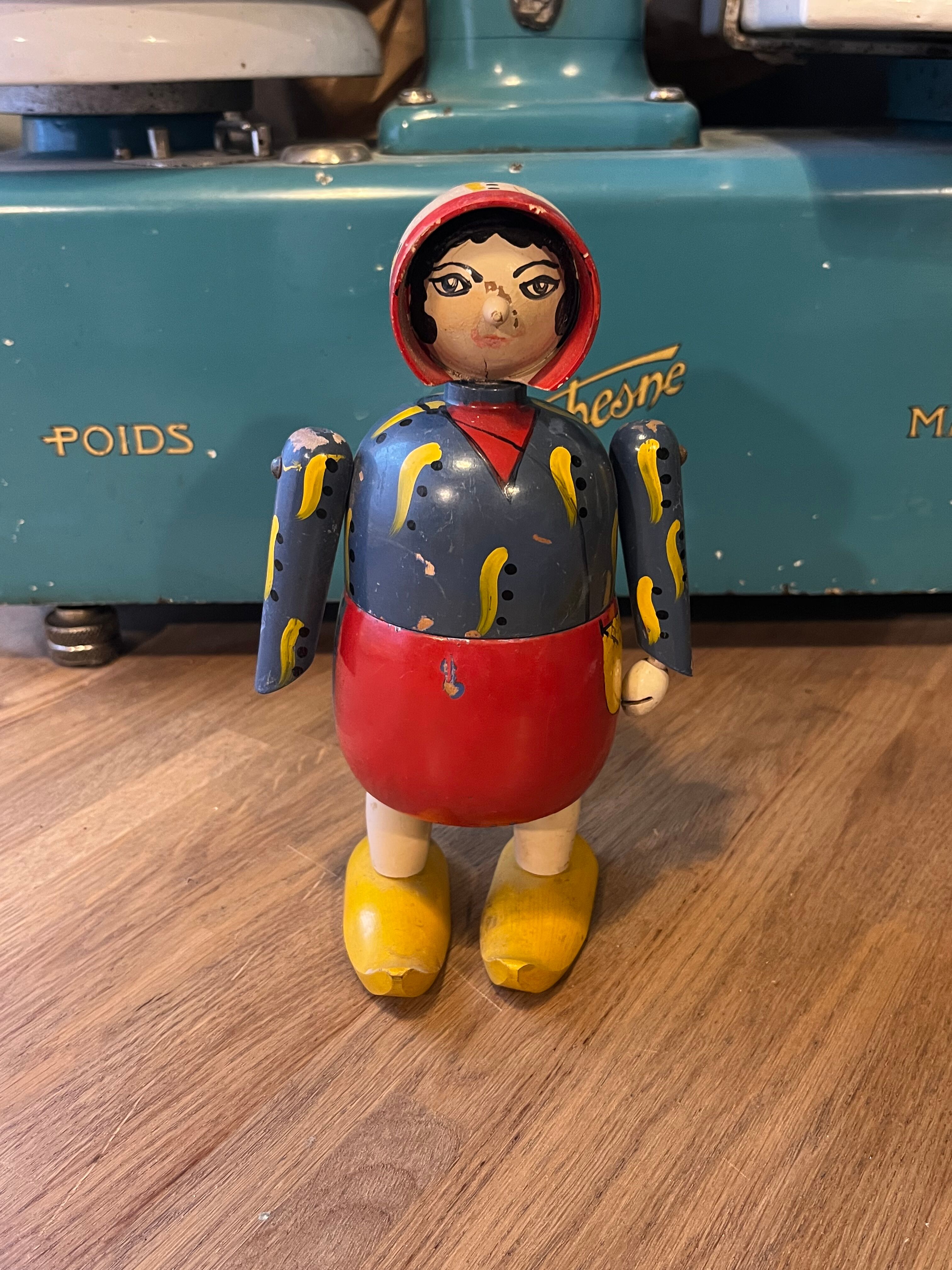 The Mother Whipper - Old wooden toy