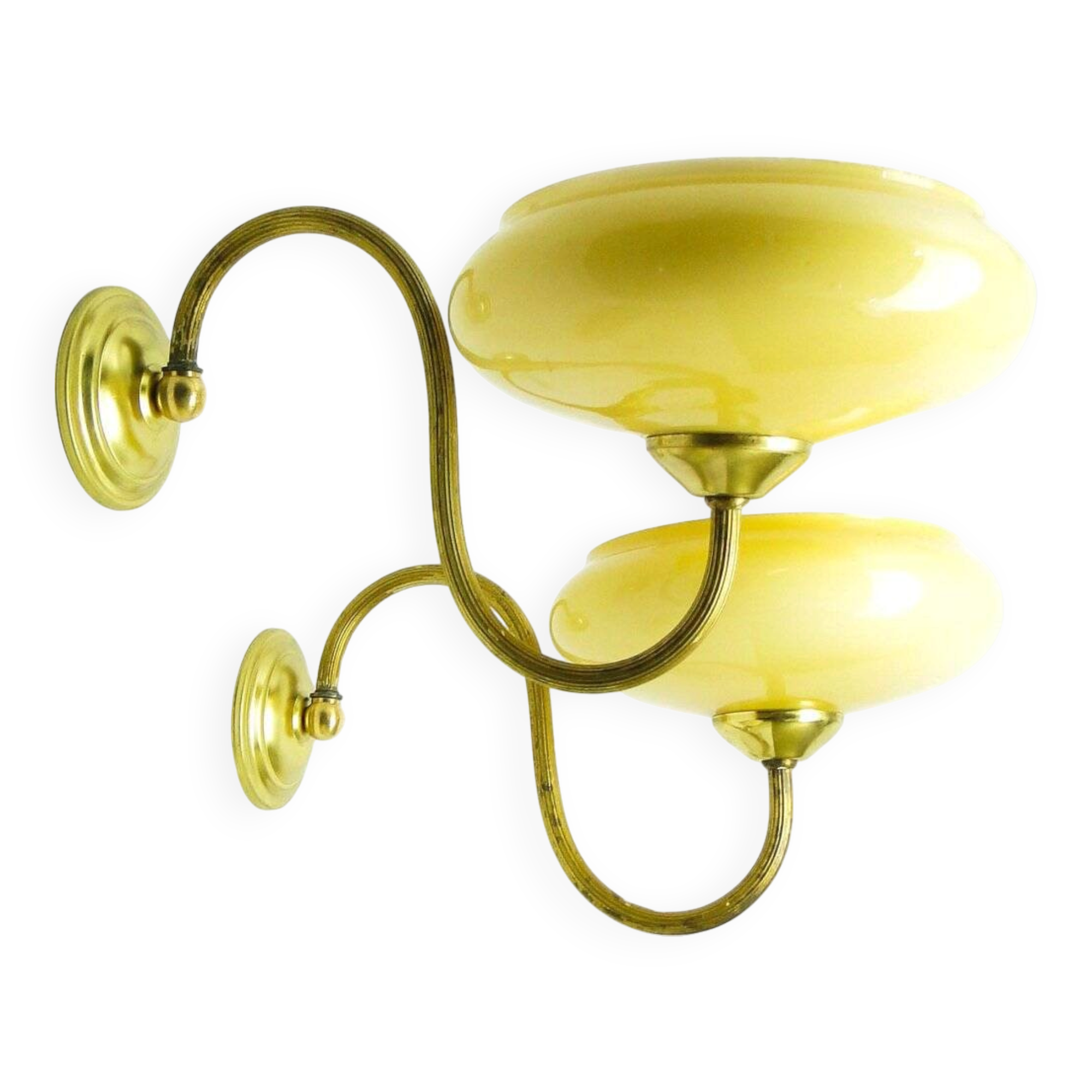 Art Deco sconces, Poland, 1950s, set of 2