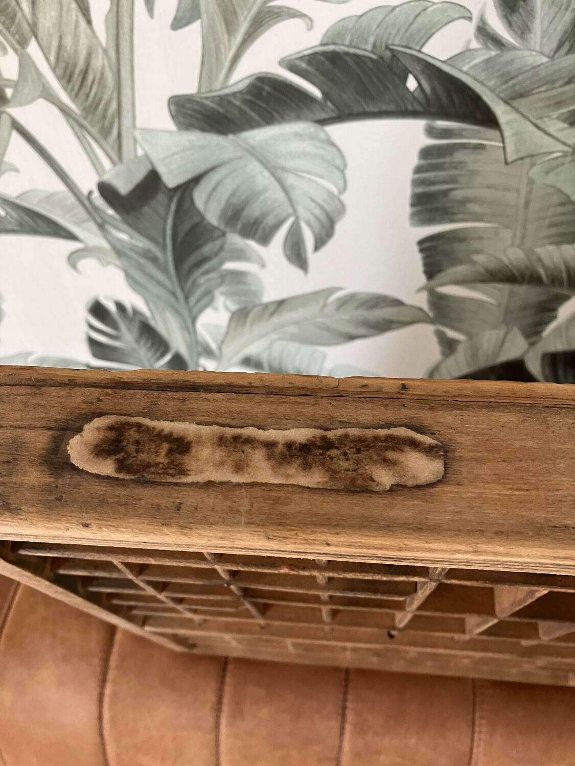 Vintage-Old Printer Drawer