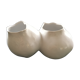 Double organic shaped vase