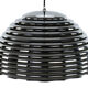 Large Kazuo Motozawa Space Age Chrome Saturno Chandelier for Staff, Germany 1972