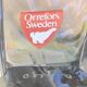 Crystal bowl in the shape of flowers, vintage Orrefors Sweden design
