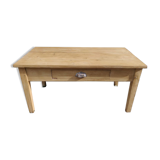 Table basse ancienne avec tiroir