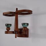Wall lamp by Guillerme et Chambron for Votre Maison. 1960s