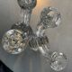 Paire de chandeliers Cristal de Vannes, collection « Le Chatel »
