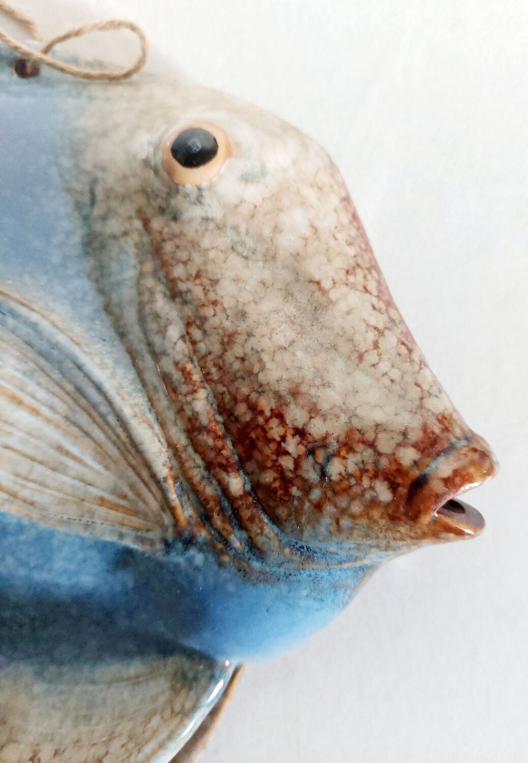 Vintage ceramic fish to hang