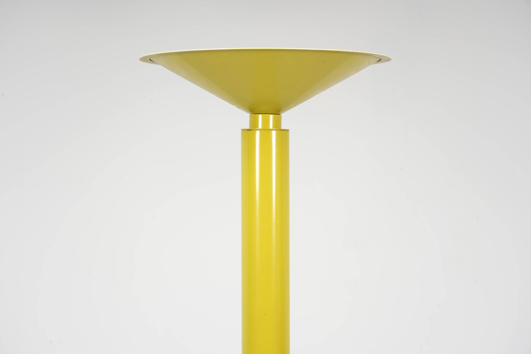 Italian metal floor lamp circa 1980 post Memphis