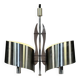 Vintage Maison Charles Pendant Lamp, France 60's