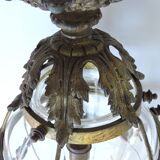 Lantern suspension of gilded bronze vestibule of the period of the XX th century