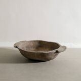 Antique Swedish Large Grey Wabi Sabi Wooden Tray, 1800s