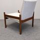 Scandinavian modernist rocking chair in teak, Denmark 1960.