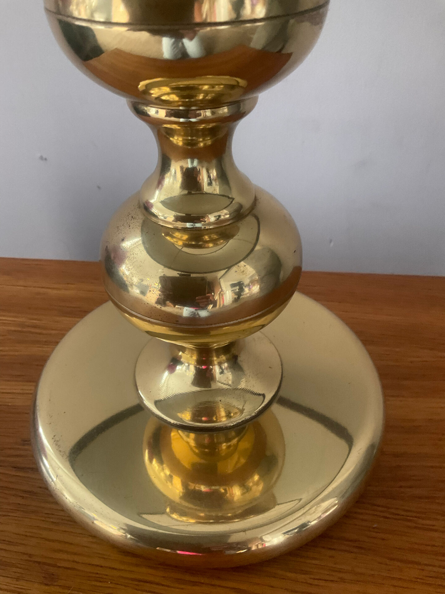 Brass lamp from the 60s-70s.