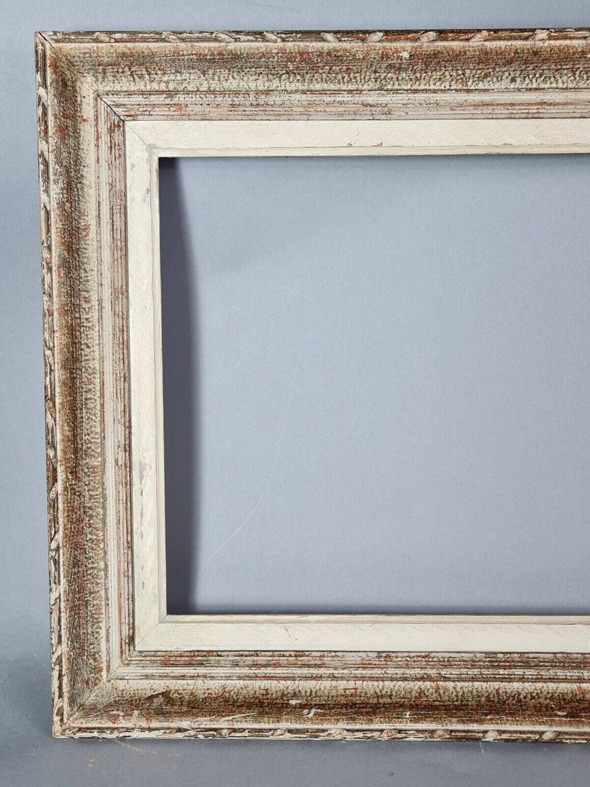Old Montparnasse frame carved wood 61x44 rebate 48x31 to 32 cm SB429