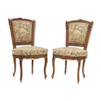 Pair of Louis XV style chairs