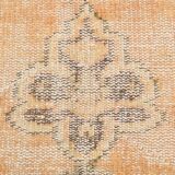 6x9 Peach Yellow Soft Pastel Turkish Vintage Rug, 185x276Cm SK 5250