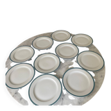 10 Large Dinner Plates 31.5 cm