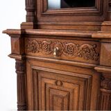 Library, France, around 1890.