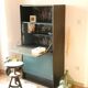 Vintage secretary blue oil