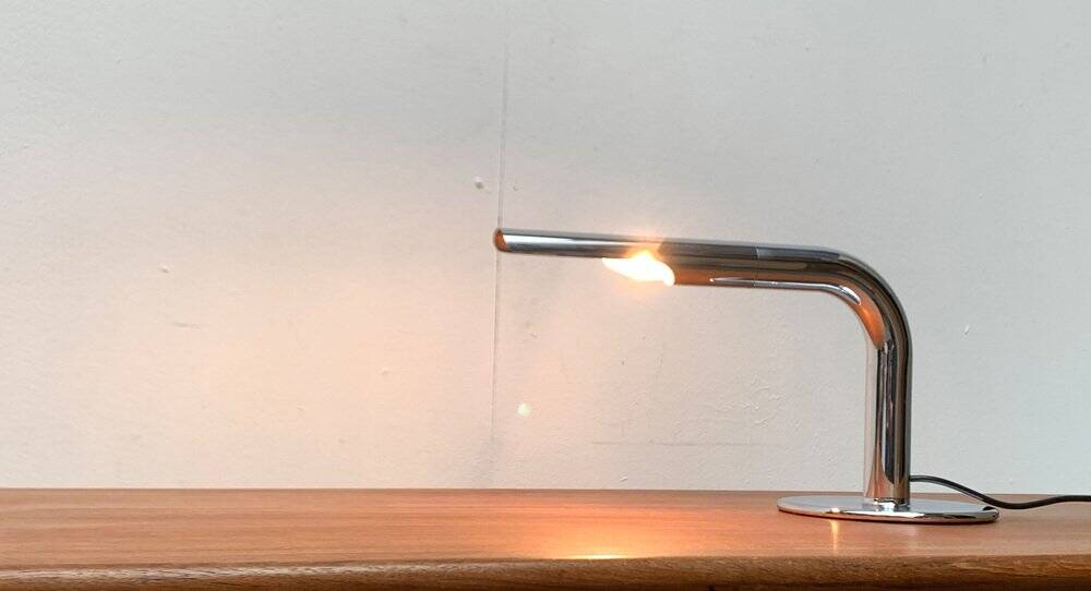 Gulp Minimalist Table Lamp from the Mid-Century by Ingo Maurer for M-Design, Germany, 1960s