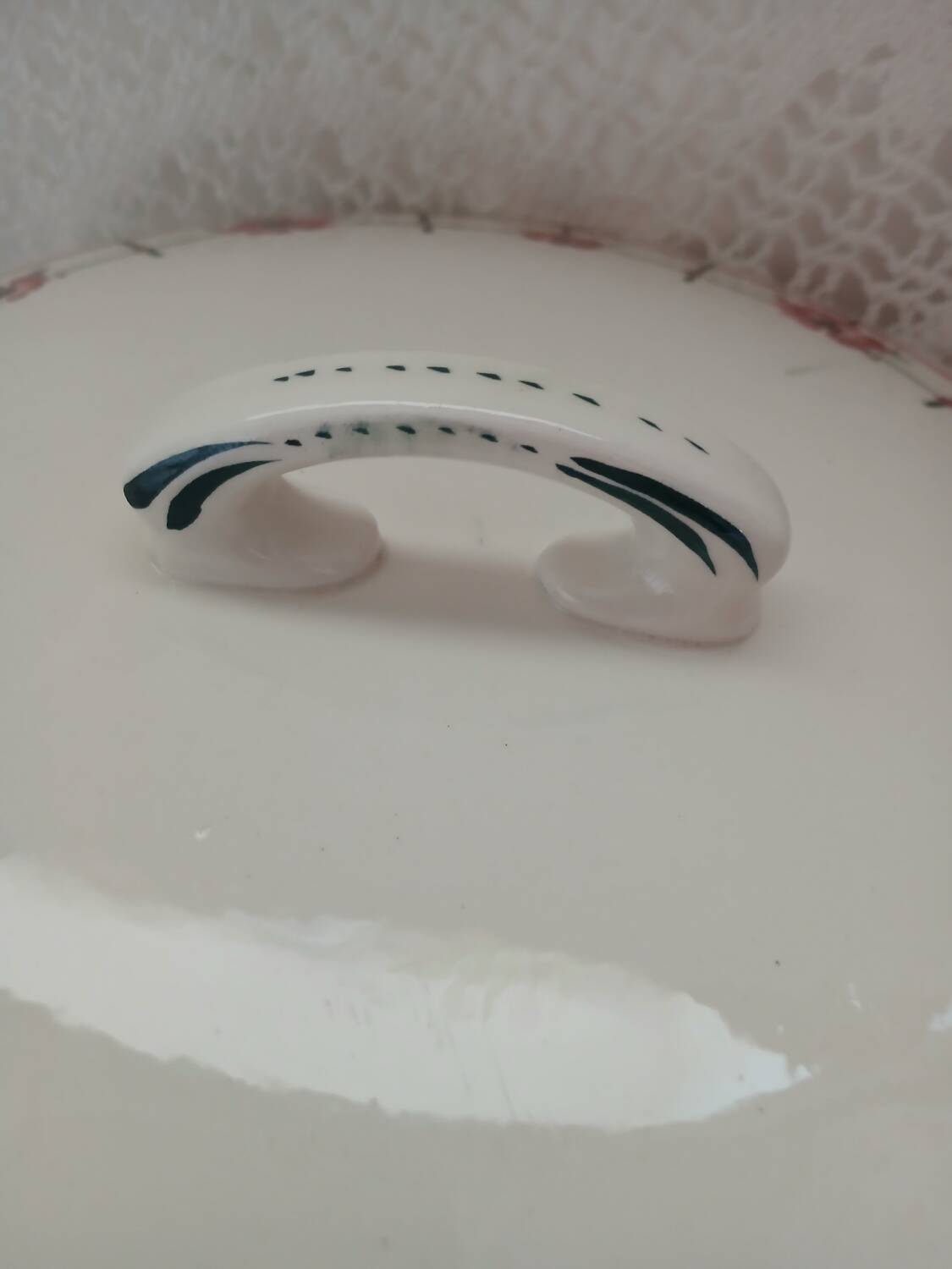 Antique Ceranord Saint Amand soup tureen