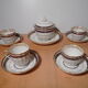 English porcelain cup service ROYAL CROWN DERBY 19th century