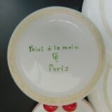 Set of 3 cups - cake plates - candy pot