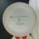 Set of 3 cups - cake plates - candy pot