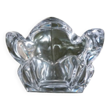 Crystal ashtray signed Bayel