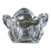 Cendrier en cristal signé Bayel