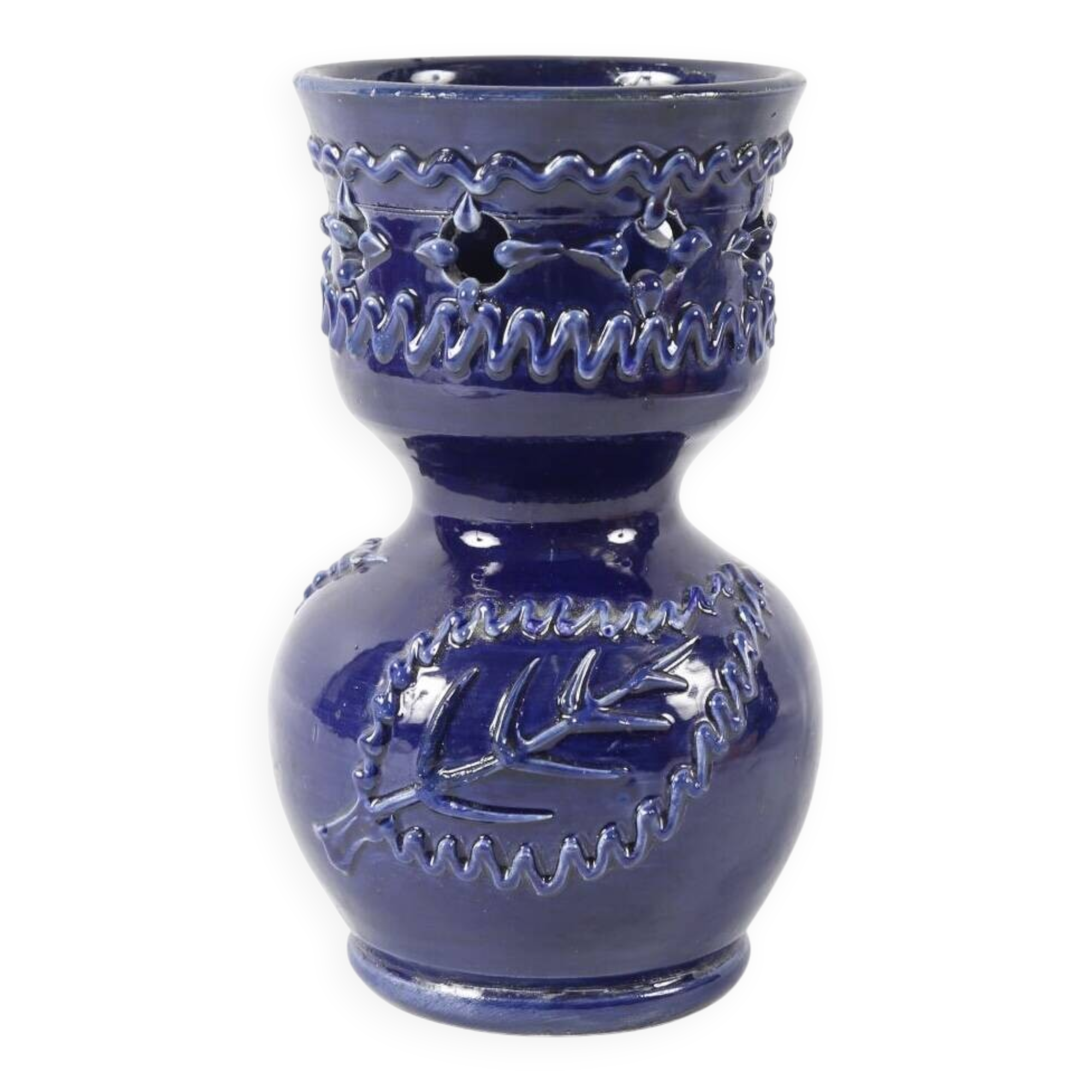 Vase en céramique ajourée, Italie