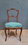 Chair 1900 louis XV style endowed rocaille