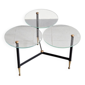 Table basse présentoir