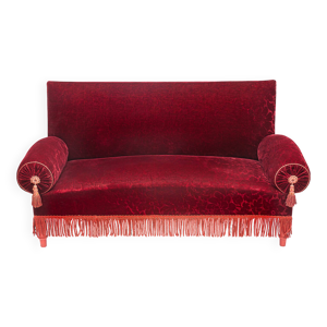 Divan Alsacien rouge
