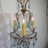 Lustre cage 3 lumières