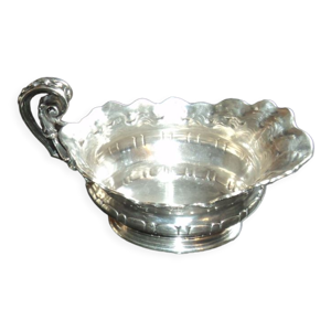 Saucière en argent massif