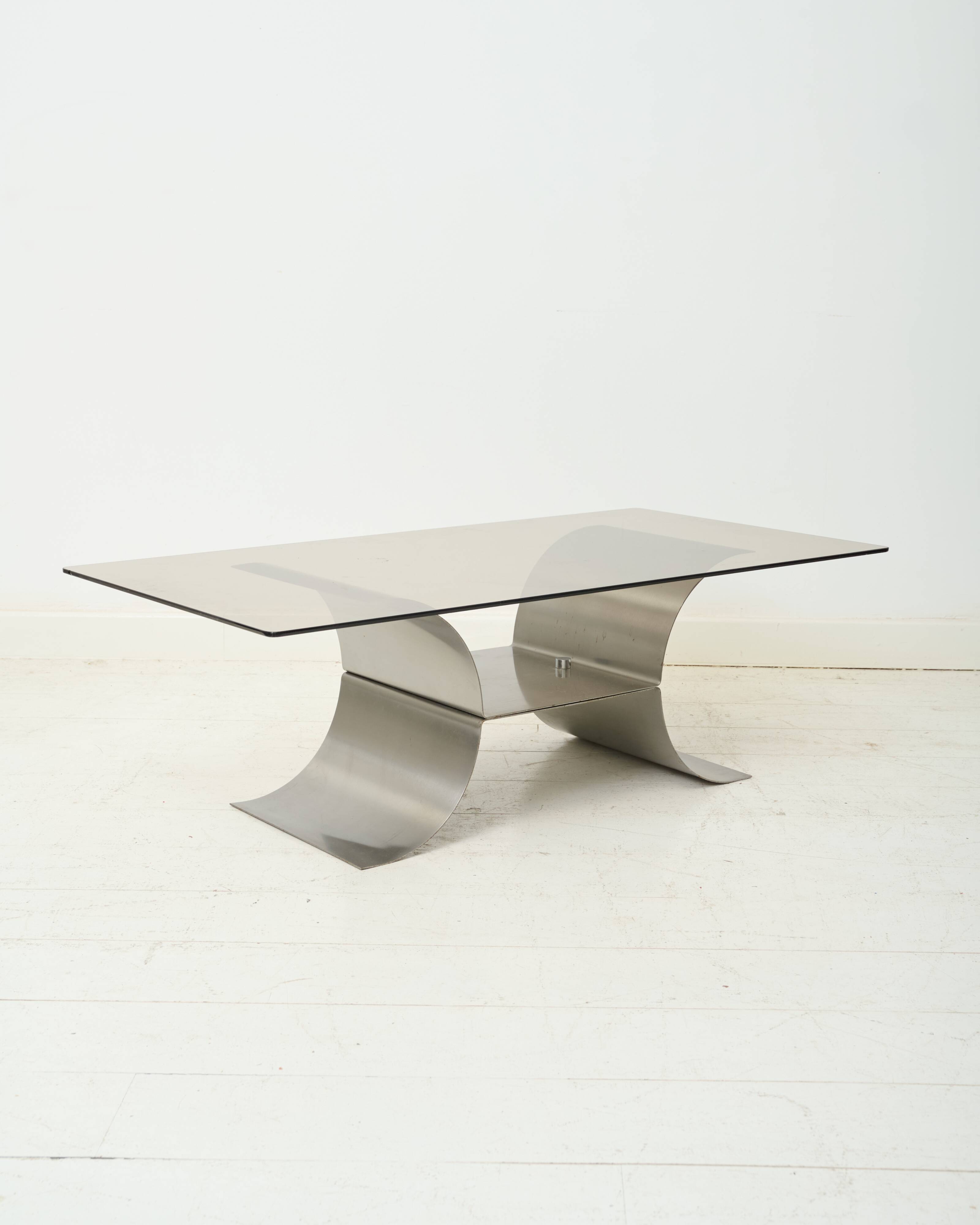 Coffee table, by François Monnet, 1970s