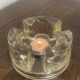 Candle holder, glass warming plate