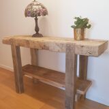 Old carpenter's workbench