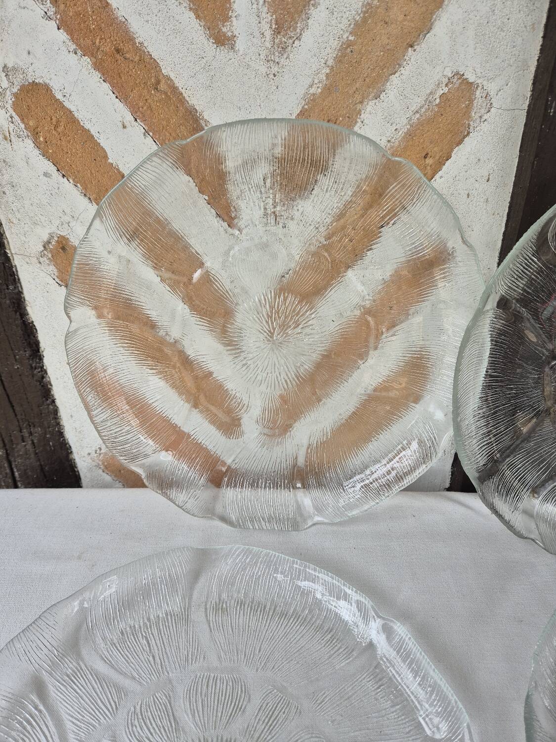 Arcoroc glass plates