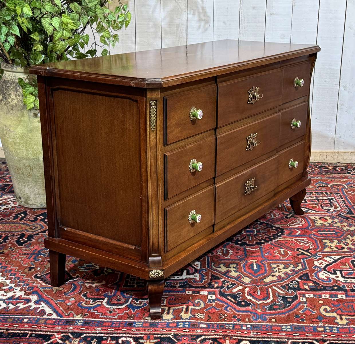 Commode en acajou des années 1950