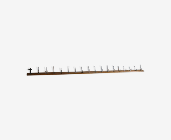 Wall hook wood and metal 2740mm