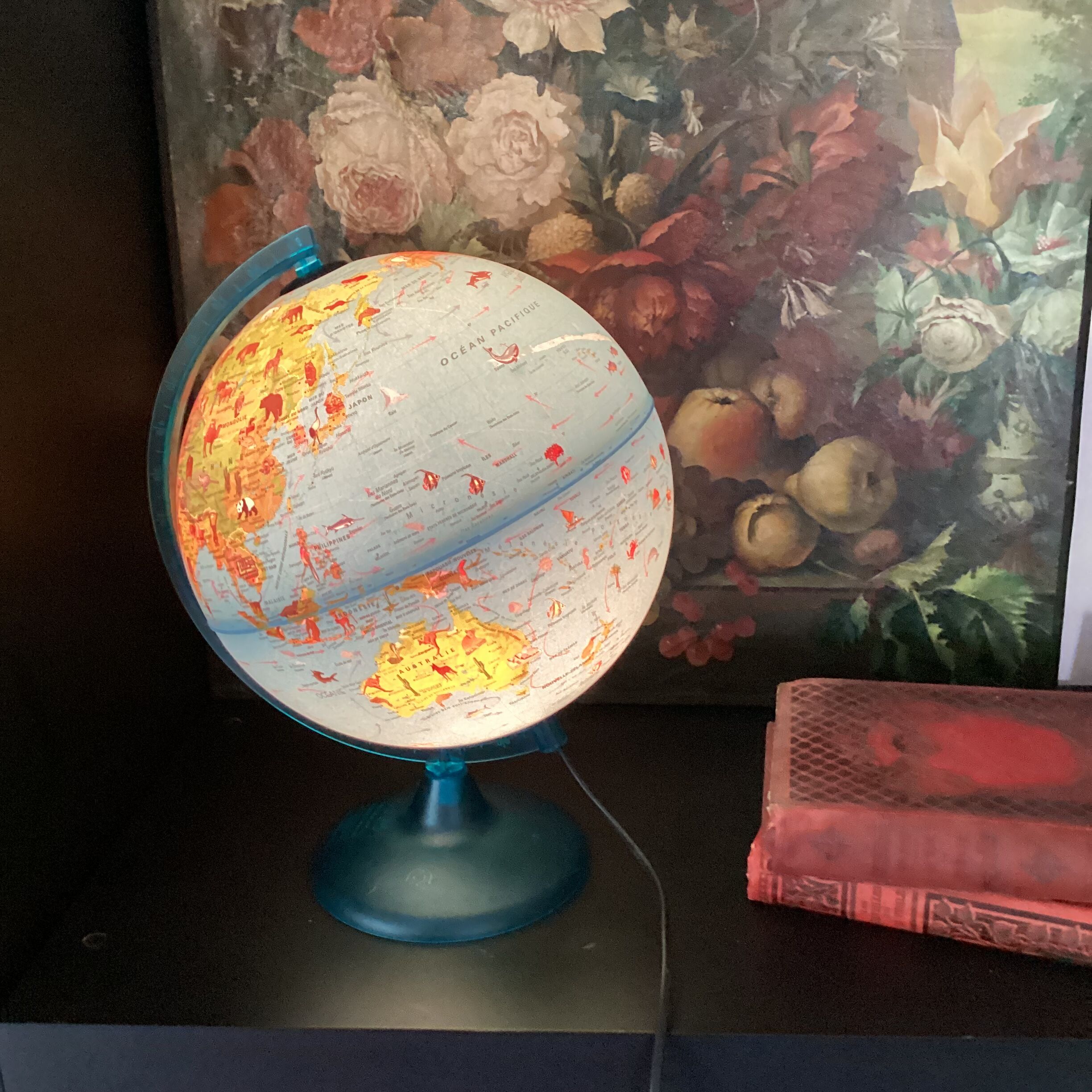 Luminous globe made in Italy