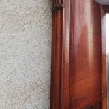 Large Empire mahogany mirror
