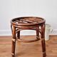 Rattan stool/plant stand - Vintage