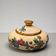 Covered box in floral enamel Longwy Prunelle FAI 10 Les Récollets Art from 2005