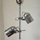 Rare Chrome Ceiling Lamp from the Mid-Century, Lidokov, 1970s