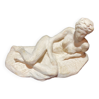 Plaster statuette