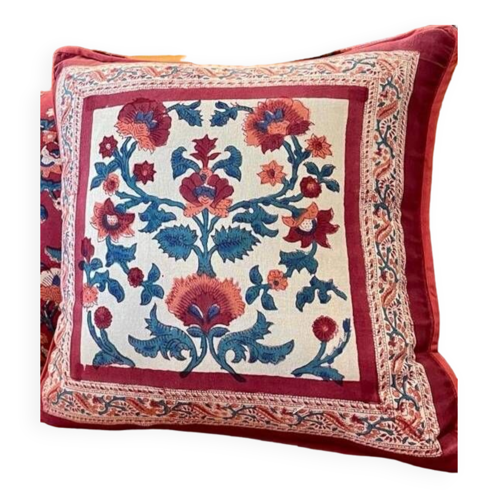 Reversible cushion cover square