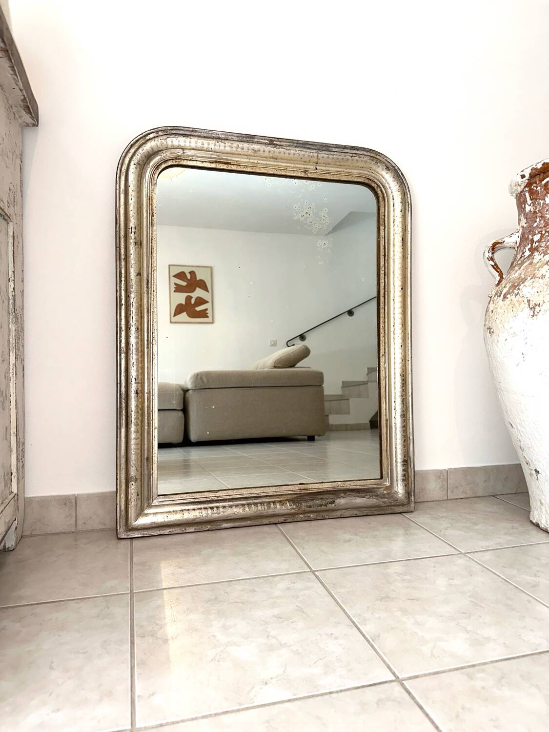 Antique Louis-Philippe 19th century mirror